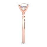 The Classic Moissanite Wedding Set ( Rose Gold )