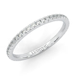The Luminous II Moissanite Wedding Set