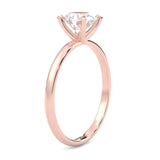 The Classic Moissanite Wedding Set ( Rose Gold )