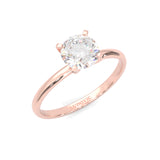 The Classic Moissanite Wedding Set ( Rose Gold )