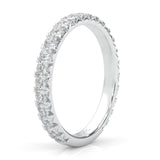 The Classic Moissanite Wedding Band II