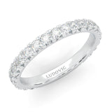 The Classic Moissanite Wedding Band II