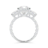 Supernova III - Ludovic Moissanite Ring (3-Carat Main Stone)