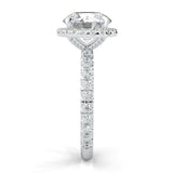 The Tender Riddle Moissanite Engagement Ring (14k Solid Gold)