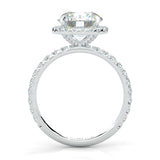The Tender Riddle Moissanite Engagement Ring (14k Solid Gold)