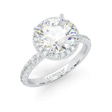 The Tender Riddle Moissanite Engagement Ring (14k Solid Gold)