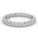 l'Amulette Exotique Moissanite Eternity Ring