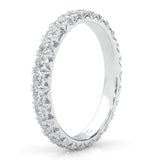 l'Amulette Exotique Moissanite Eternity Ring