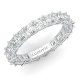 The Scented Belle Moissanite Eternity Ring