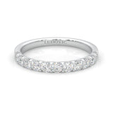 Classic Three-Stone Wedding Set