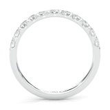 Classic Three-Stone Wedding Set