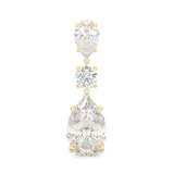Pear Drop Earrings ( Yellow Gold 14k )