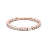The Luminous II Moissanite Wedding Set ( Rose Gold )