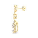 Pear Drop Earrings ( Yellow Gold 14k )