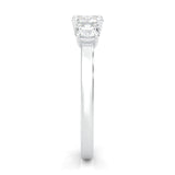 Classic Three-Stone Wedding Set