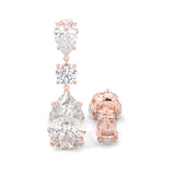 Pear Drop Earrings ( Rose Gold 14k )