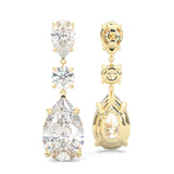 Pear Drop Earrings ( Yellow Gold 14k )