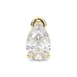 Pear Stud Earrings  ( Yellow Gold 14k )