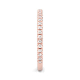 The Luminous II Moissanite Wedding Set ( Rose Gold )