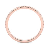 The Luminous II Moissanite Wedding Set ( Rose Gold )