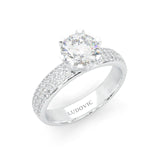 Six Studded Prongs Wedding Set