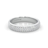Six Studded Prongs Wedding Set
