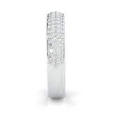 Six Studded Prongs Wedding Set