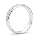 Six Studded Prongs Wedding Set