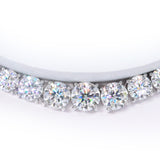 Ludovic Moissanite Tennis Necklace ( Upgraded )