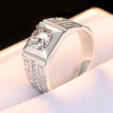 Tough Man Ludovic Moissanite Ring