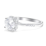 4 Lights Ludovic Moissanite Ring