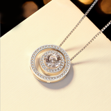 Shiny Circles Ludovic Moissanite Pendant™ - Ludovic Shop