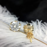 The Elegant Bliss Moissanite Earrings