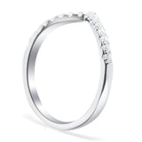 Ludovic Moissanite Wedding Band™ II (18k Gold Plated)