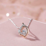 l'Amulette Sereine Moissanite pendant (14k Solid Gold)