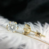 The Elegant Bliss Moissanite Earrings