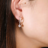 The Curly Light Moissanite Earrings