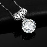 The Blind Hope Moissanite pendant (14k Solid Gold)