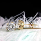 The Elegant Bliss Moissanite Earrings