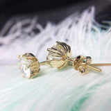 The Elegant Bliss Moissanite Earrings