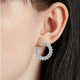 The Lustrous Pledge Moissanite Earring