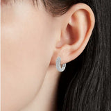 The Jade Class Moissanite Earring