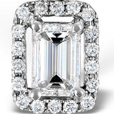 The Antique Rock Moissanite Necklace (14k Solid Gold)
