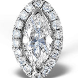 The Humble Belle Moissanite Necklace (14k Solid Gold)
