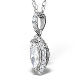 The Humble Belle Moissanite Necklace (14k Solid Gold)