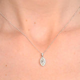The Humble Belle Moissanite Necklace (14k Solid Gold)