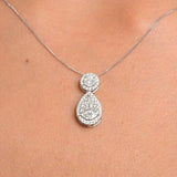 The Citrine Vow Moissanite Necklace (14k Solid Gold)