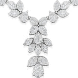 The Blushing Valor Moissanite Necklace (14k Solid Gold)