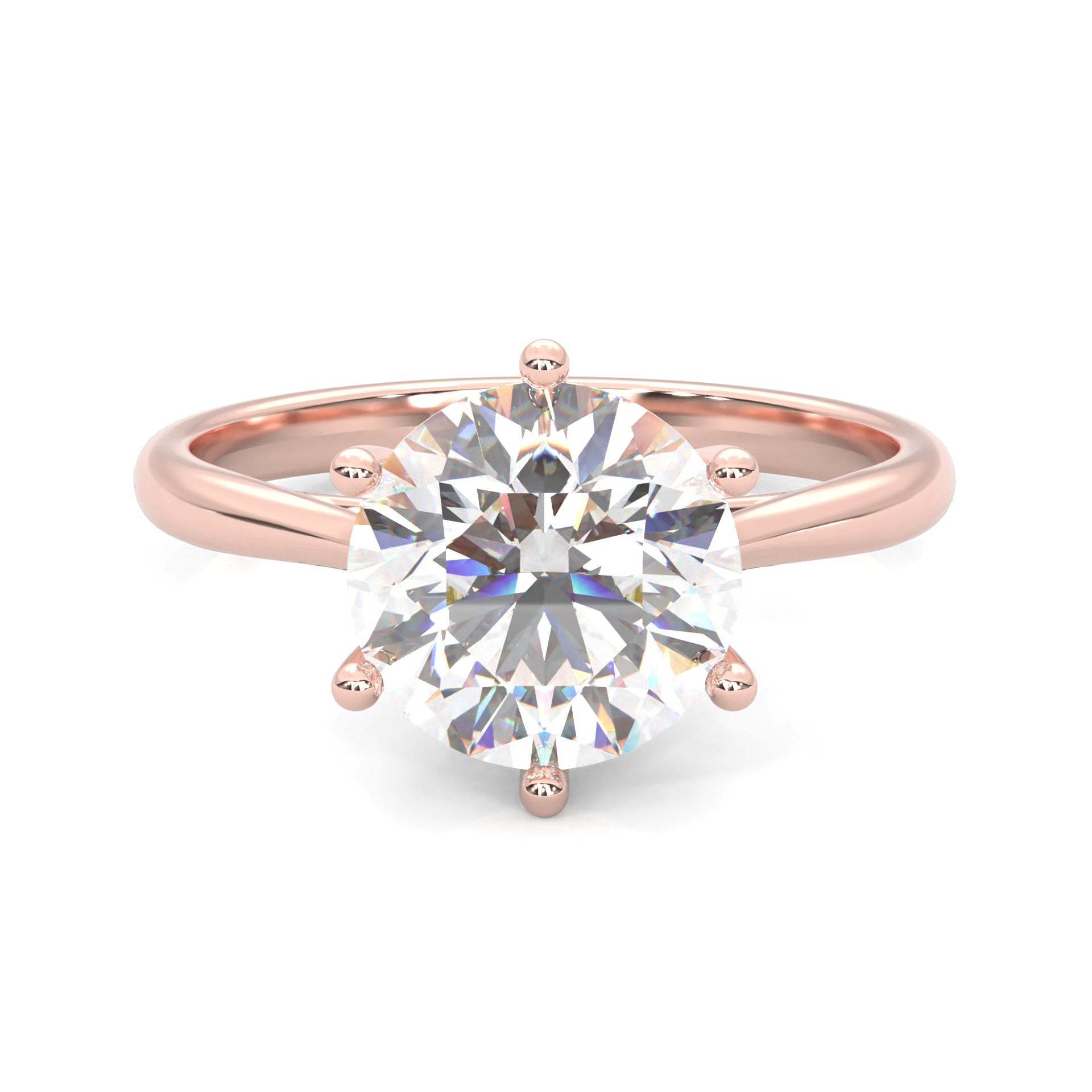 Engagement Rings ( Rose Gold )