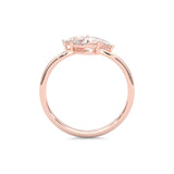 Avellia Moissanite Engagement Ring (14K Rose Gold)
